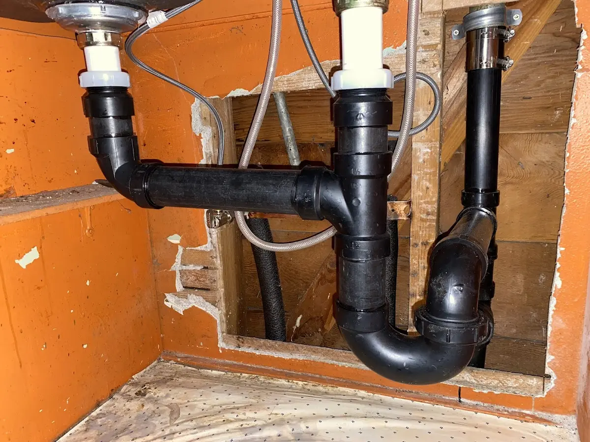 Professional Repiping Services equipment and tools on the job in Livonia